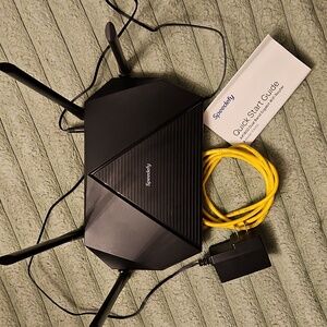 Speedefy AX1800 Black Router